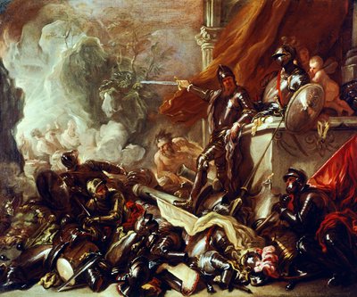 Allégorie de la guerre - Luca Giordano