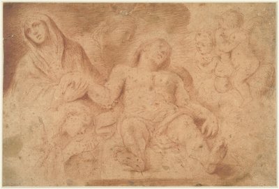Lamentation du Christ - Luca Giordano
