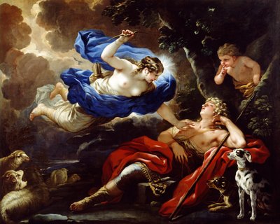 Diane et Endymion - Luca Giordano