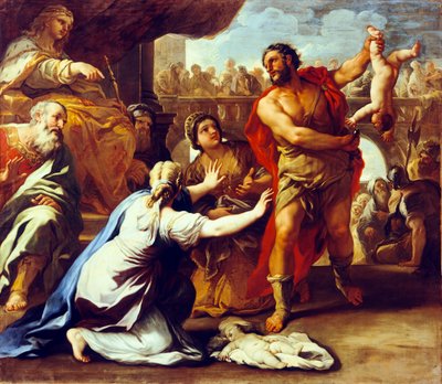 Jugement de Salomon - Luca Giordano