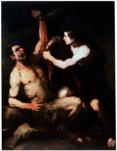 Marsyas et Apollon - Luca Giordano