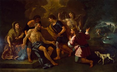 Peinture de Luca Giordano (1632-1705) conservée à la mairie d