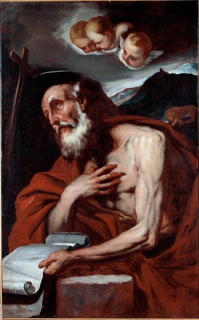 Représentation de Saint Jérôme - Luca Giordano