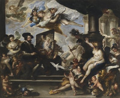 Rubens peignant l