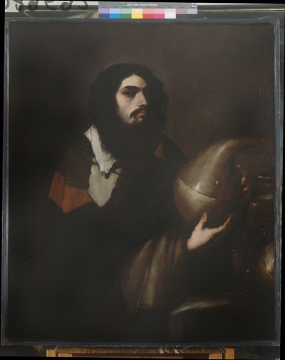Autoportrait en chimiste ou alchimiste - Luca Giordano