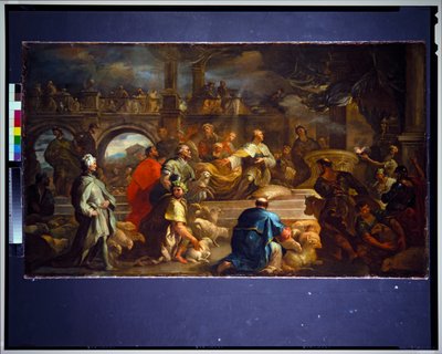Salomon sacrifiant - Luca Giordano