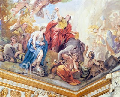 Tempérance (détail) - Luca Giordano