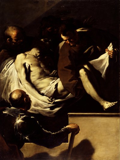 La mise au tombeau du Christ, vers 1659-60 - Luca Giordano