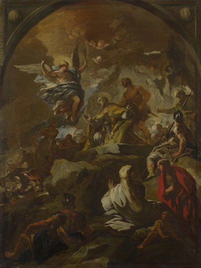 Le martyre de Saint Janvier - Luca Giordano
