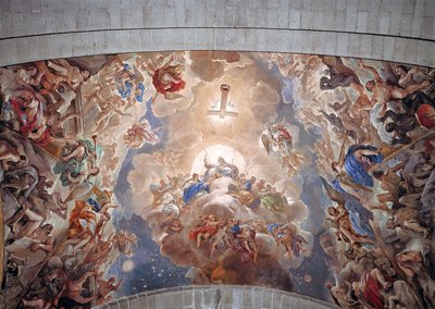 La Résurrection des Morts, Plafond du Monastère de Saint-Laurent de l