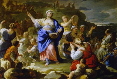 Le chant de Miriam la prophétesse, 1687 - Luca Giordano