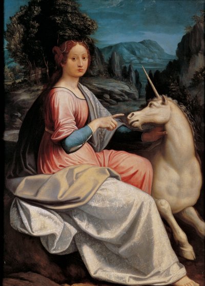 La Dame et la Licorne, 1534-1540 - Luca Longhi