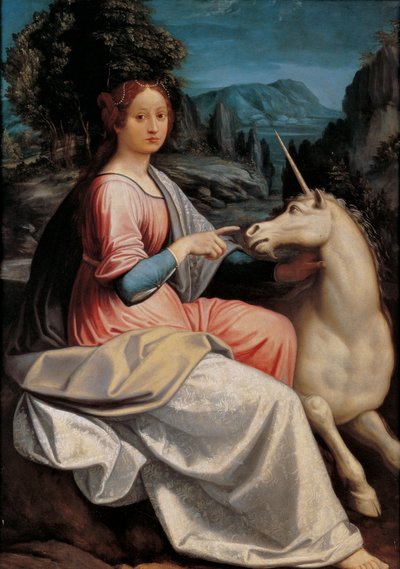 La Dame et la Licorne, 1534-1540 - Luca Longhi