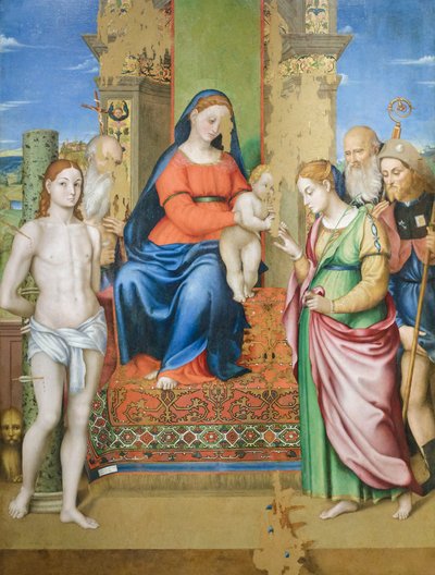 Mariage mystique de Sainte Catherine d