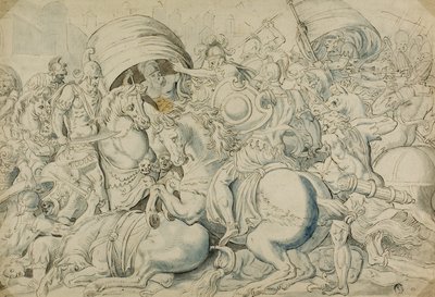 Bataille avant Troie - Luca Penni