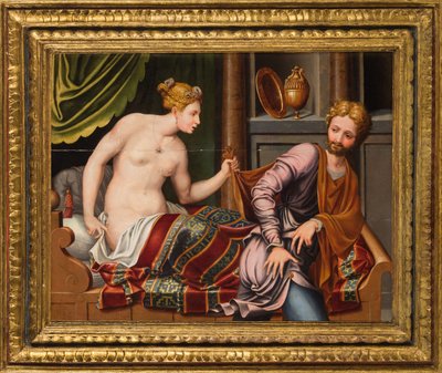 Joseph et la femme de Potiphar - Luca Penni