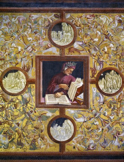 Dante Alighieri, portrait du cycle des Illustres - Luca Signorelli