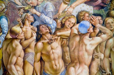Élus, du cycle de fresques du Jugement Dernier - Luca Signorelli