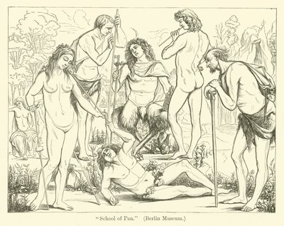 École de Pan (gravure) - Luca Signorelli