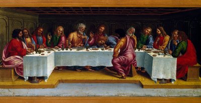Histoires du Christ, la Cène, par Luca Signorelli - Luca Signorelli