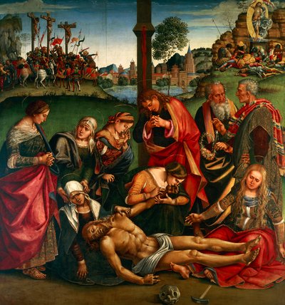 La Déposition ou la Lamentation sur le Christ mort - Luca Signorelli