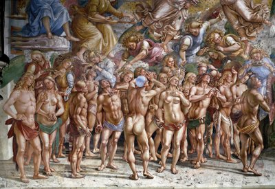 Le jugement dernier : les élus (détail) - Luca Signorelli