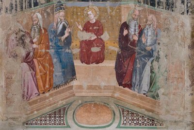 Jésus parmi les docteurs du temple - Luca di (attr.to) Tommè