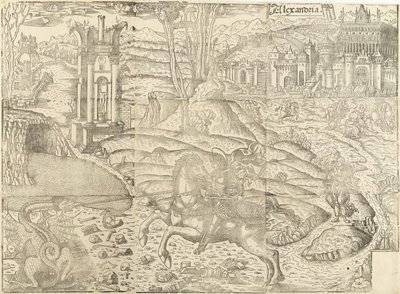 Saint Georges et le Dragon - Lucantonio degli Uberti