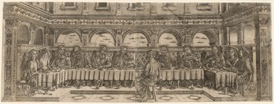 La Cène (paire) - Lucantonio degli Uberti