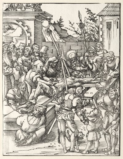 Martyr de Saint Barthélemy - Lucas Cranach