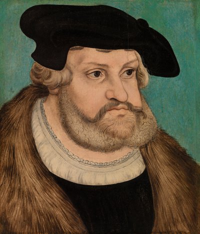 Portrait de Frédéric le Sage, duc de Saxe - Lucas Cranach