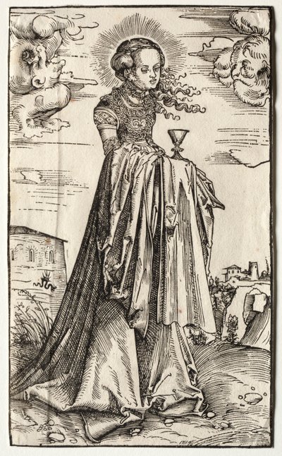 Sainte Barbe - Lucas Cranach