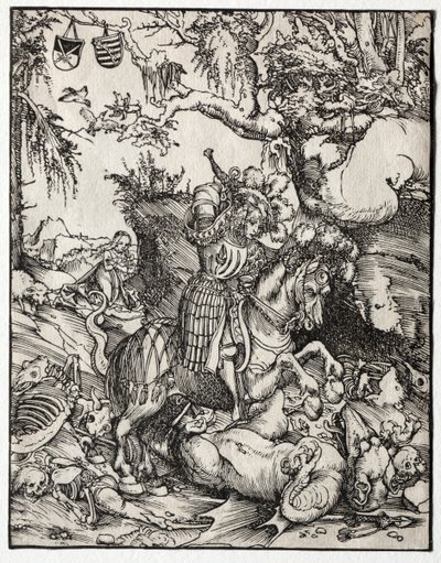 Saint Georges terrassant le dragon - Lucas Cranach