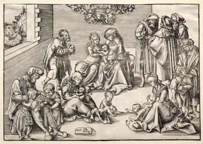 La Sainte Famille et les proches - Lucas Cranach