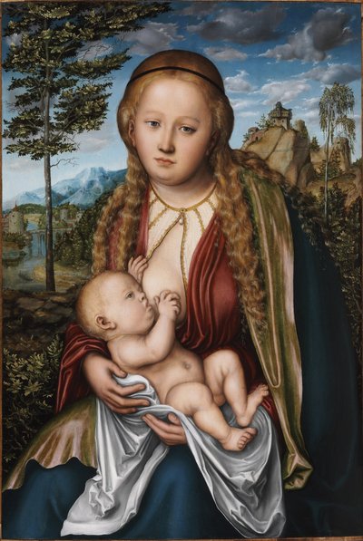 La Vierge allaitant l
