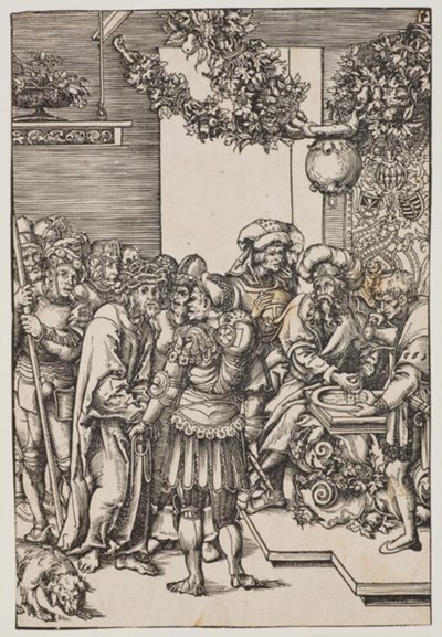 Pilate se lave les mains - Lucas Cranach d.Æ.
