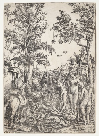 Le Jugement de Pâris - Lucas Cranach d.Æ.
