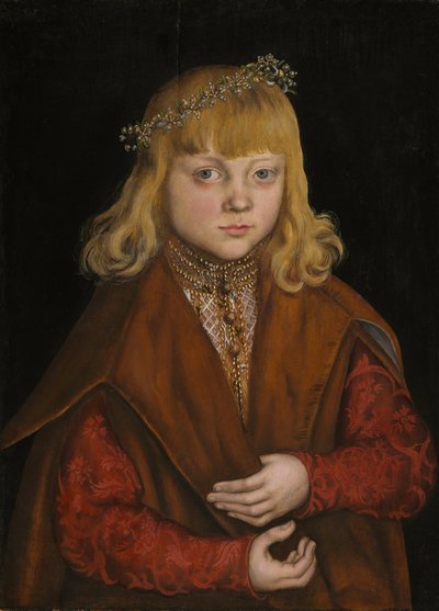 Un prince de Saxe - Lucas Cranach the Elder