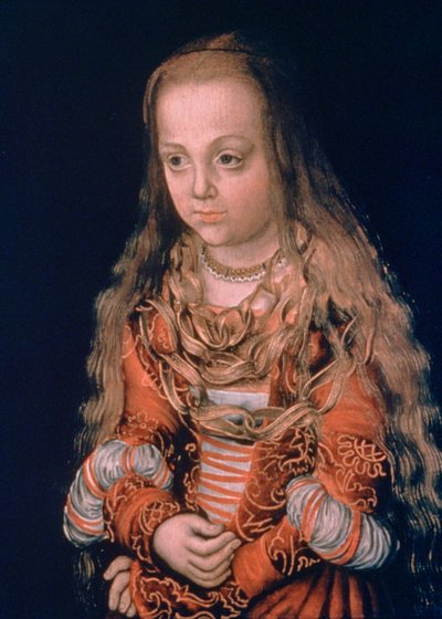 Une princesse de Saxe, vers 1517 - Lucas Cranach the Elder