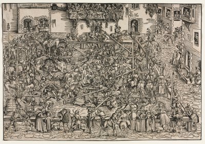 Un tournoi, 1506 - Lucas Cranach the Elder