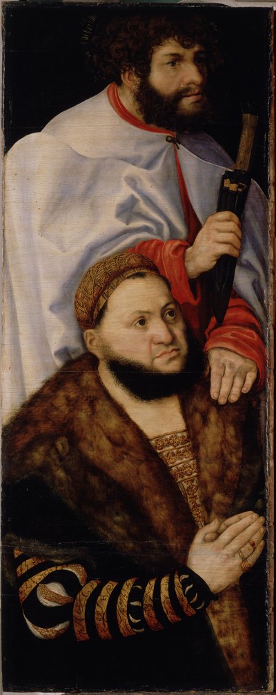 Retable de la Vierge, ou retable dit des Princes [aile gauche] - Lucas Cranach the Elder
