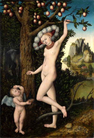 Amor se plaint à Vénus - Lucas Cranach the Elder