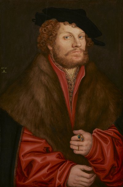 Portrait de Moritz Büchner - Lucas Cranach the Elder