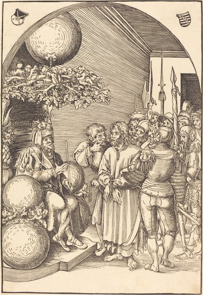 Le Christ devant Hérode - Lucas Cranach the Elder