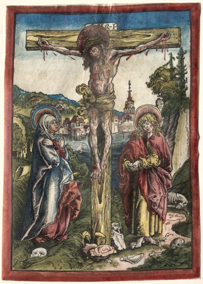 Christ en croix entre la Vierge et Saint Jean, 1503 - Lucas Cranach the Elder