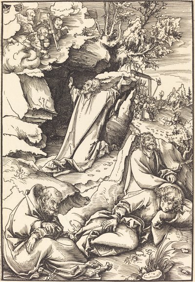 Christ au mont des Oliviers - Lucas Cranach the Elder