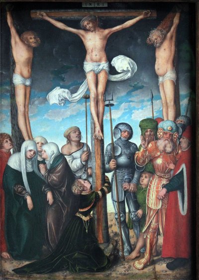 Crucifixion - Lucas Cranach the Elder