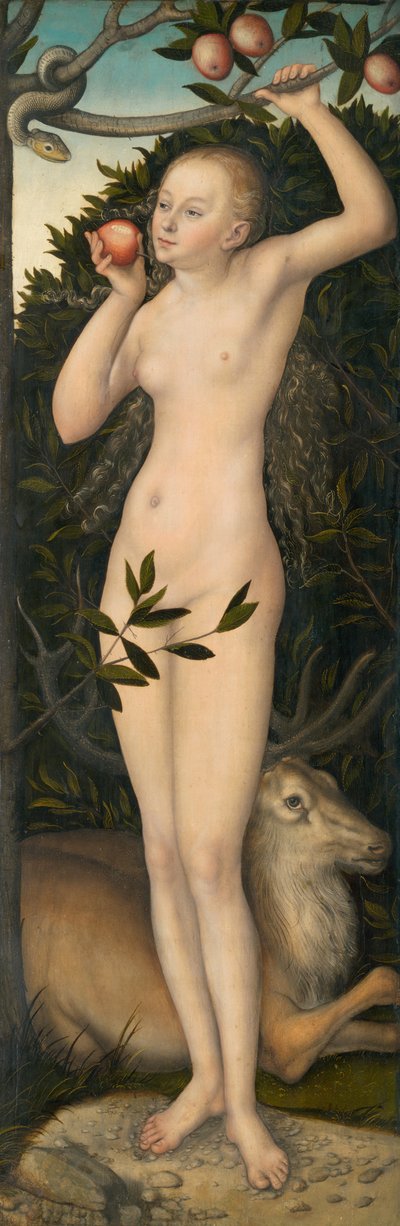 Ève, 1533-37 - Lucas Cranach the Elder