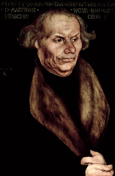 Hans Luther (1459-1530), père de Martin Luther - Lucas Cranach the Elder