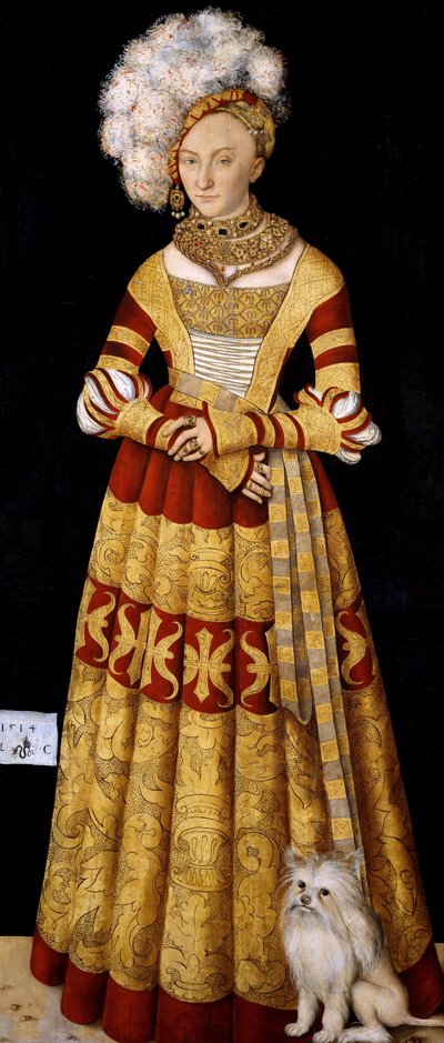 Duchesse Katharina de Mecklembourg - Lucas Cranach the Elder